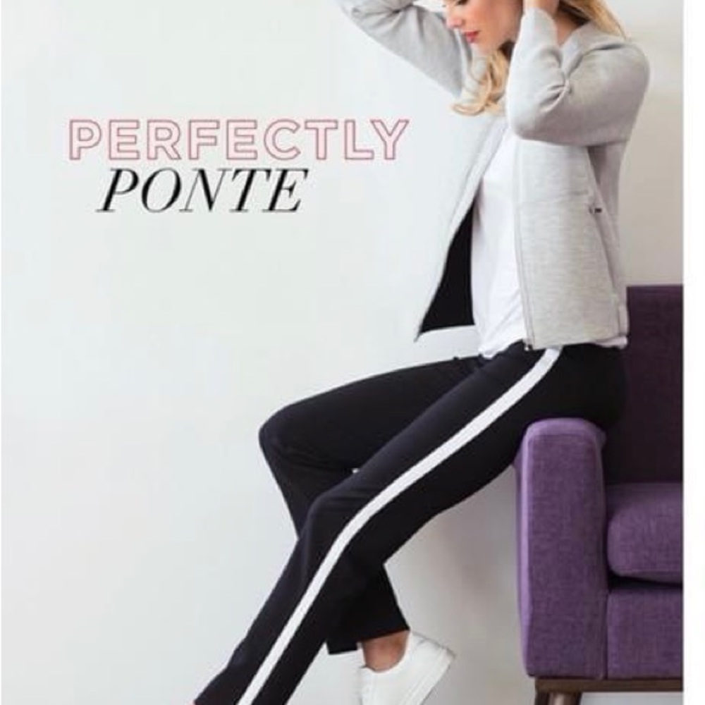 Peach West End Ponte Pant